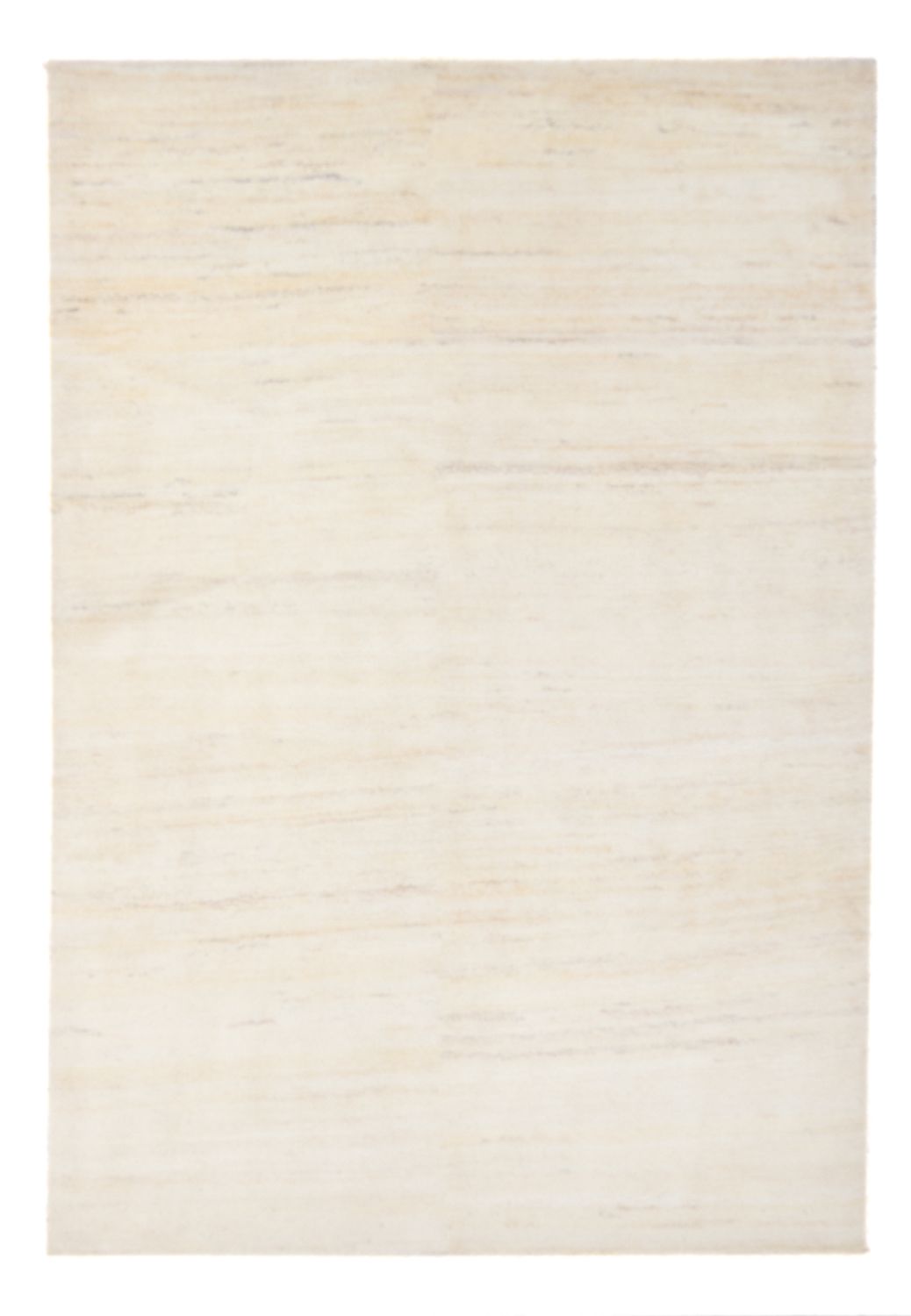 Gabbeh-tæppe - Persisk - 204 x 142 cm - lys beige