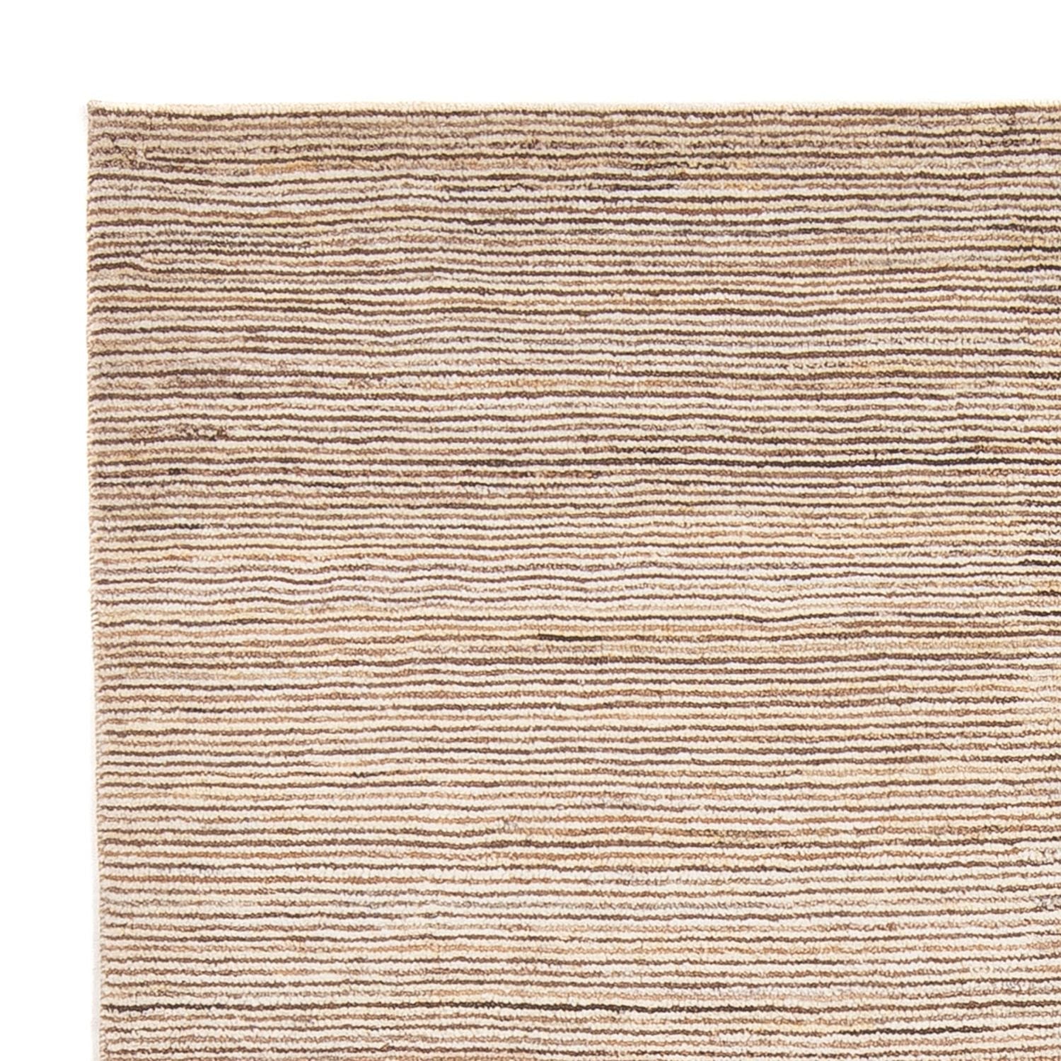 Gabbeh-tæppe - Persisk - 241 x 174 cm - lys beige