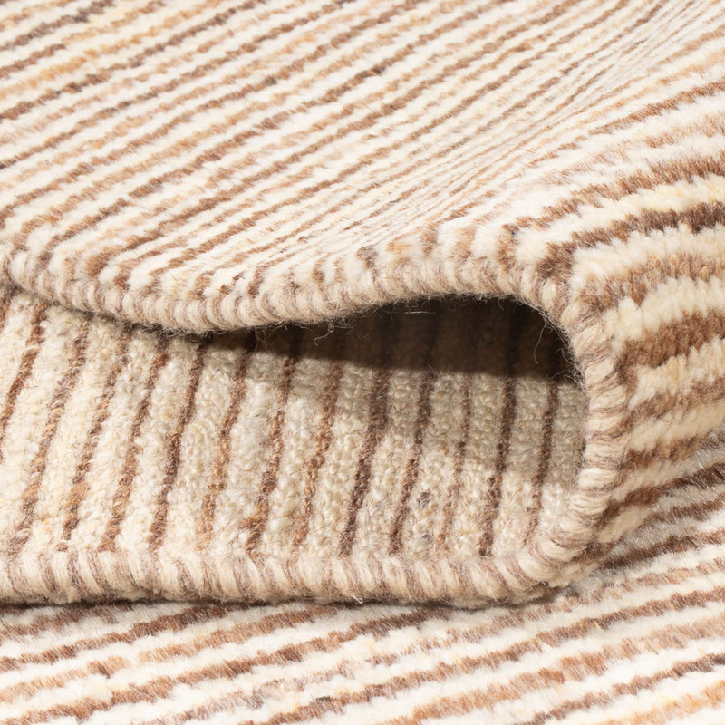 Gabbeh-tæppe - Persisk - 241 x 174 cm - lys beige