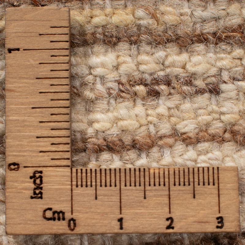 Gabbeh-tæppe - Persisk - 241 x 174 cm - lys beige