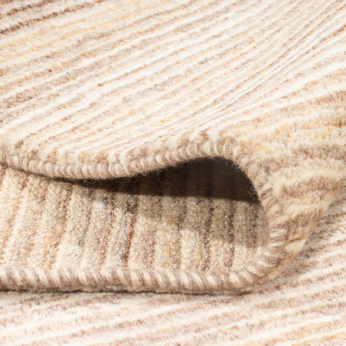 Gabbeh-tæppe - Persisk - 238 x 166 cm - lys brun