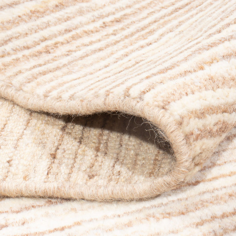 Gabbeh-tæppe - Persisk - 142 x 95 cm - lys beige