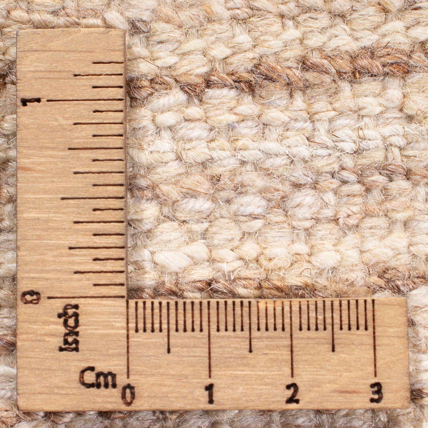 Gabbeh-tæppe - Persisk - 142 x 95 cm - lys beige