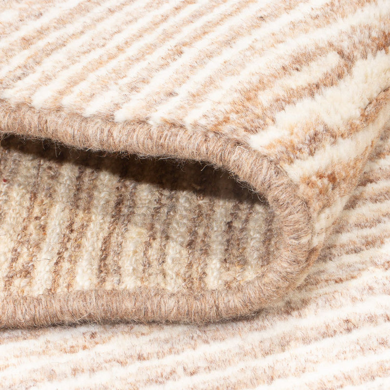 Gabbeh-tæppe - Persisk - 145 x 102 cm - lys beige