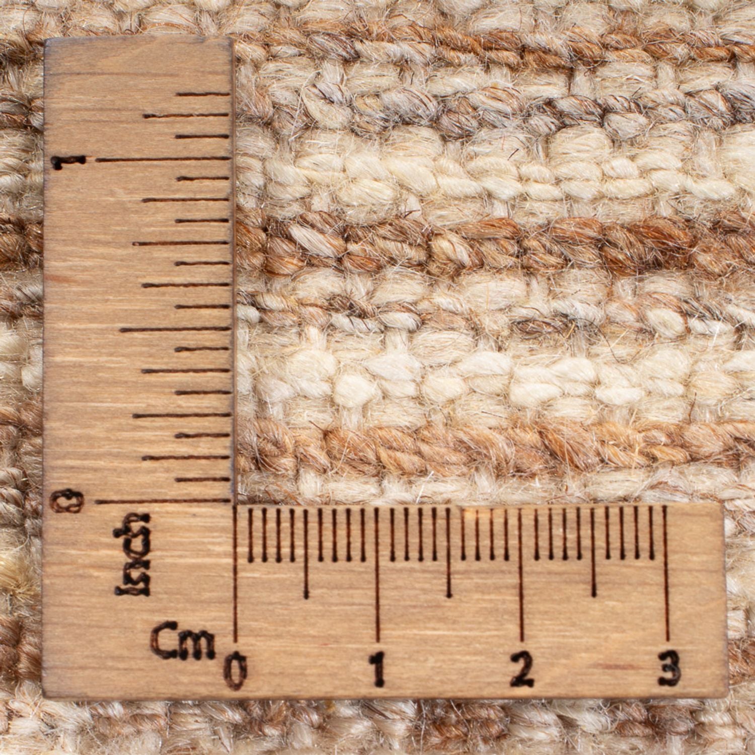 Gabbeh-tæppe - Persisk - 252 x 207 cm - lys brun