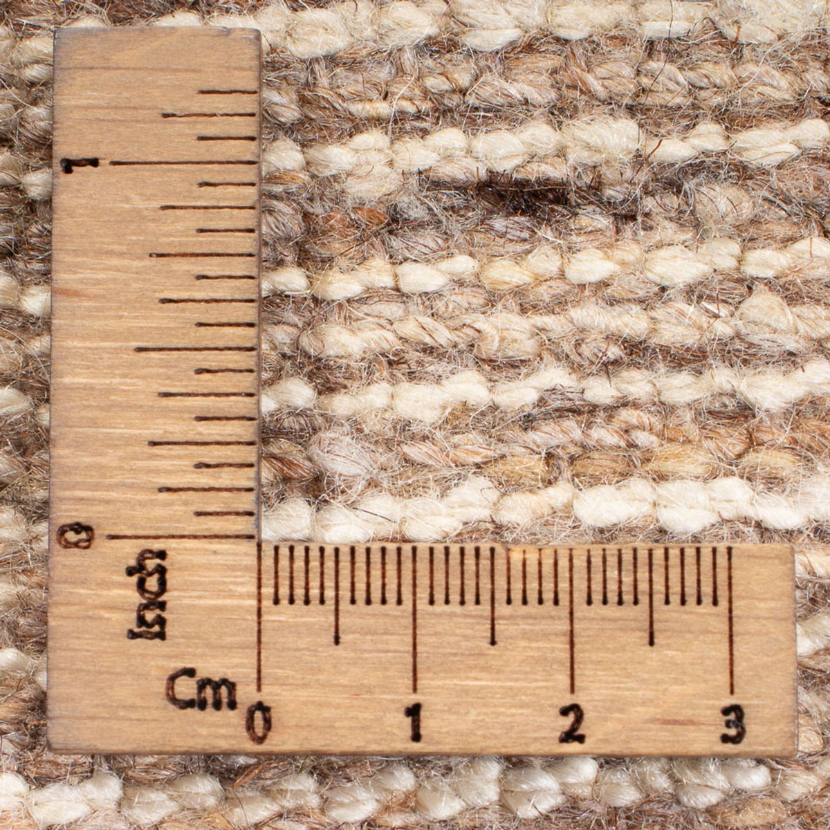 Gabbeh-tæppe - Persisk - 250 x 196 cm - lys brun