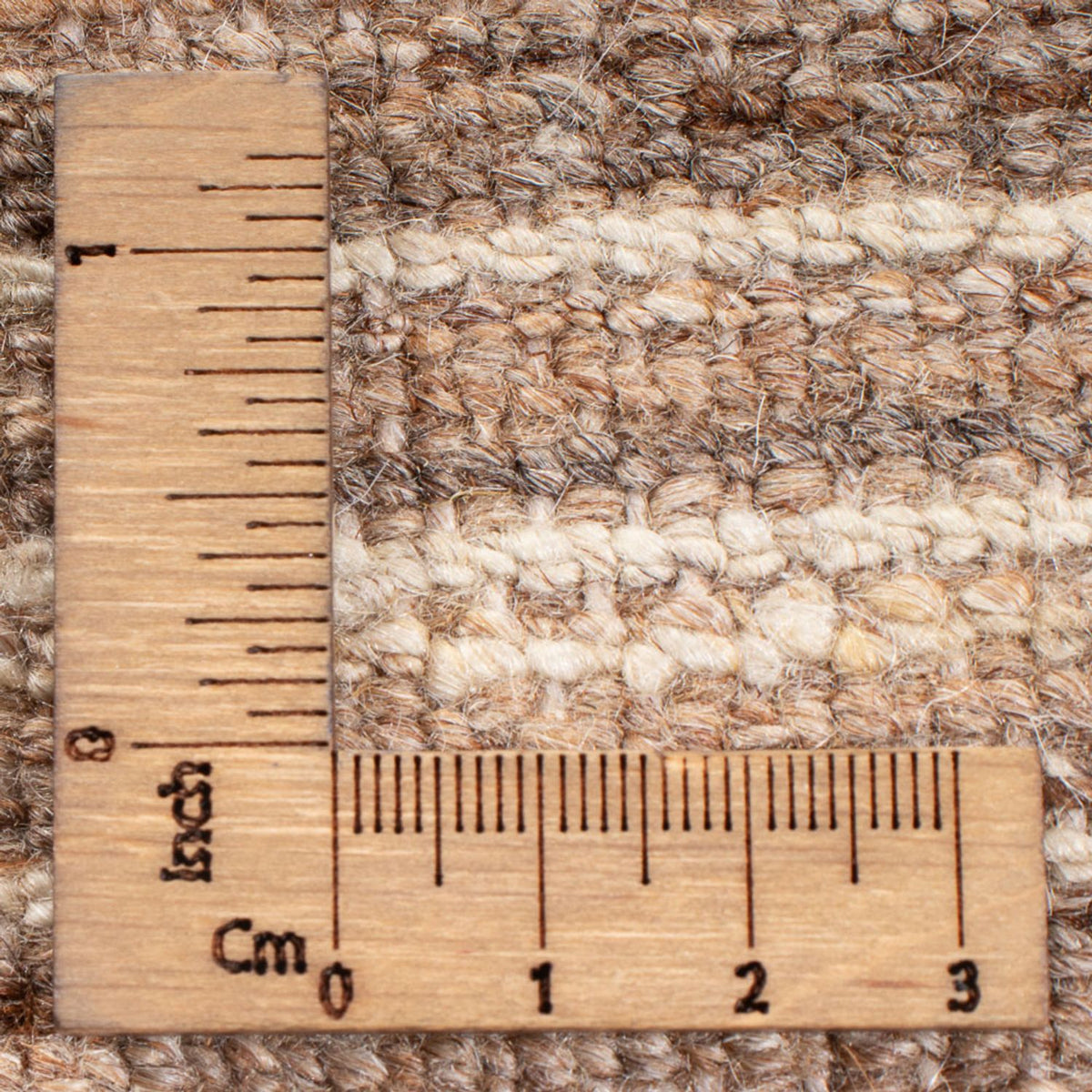 Gabbeh-tæppe - Persisk - 246 x 200 cm - lys brun