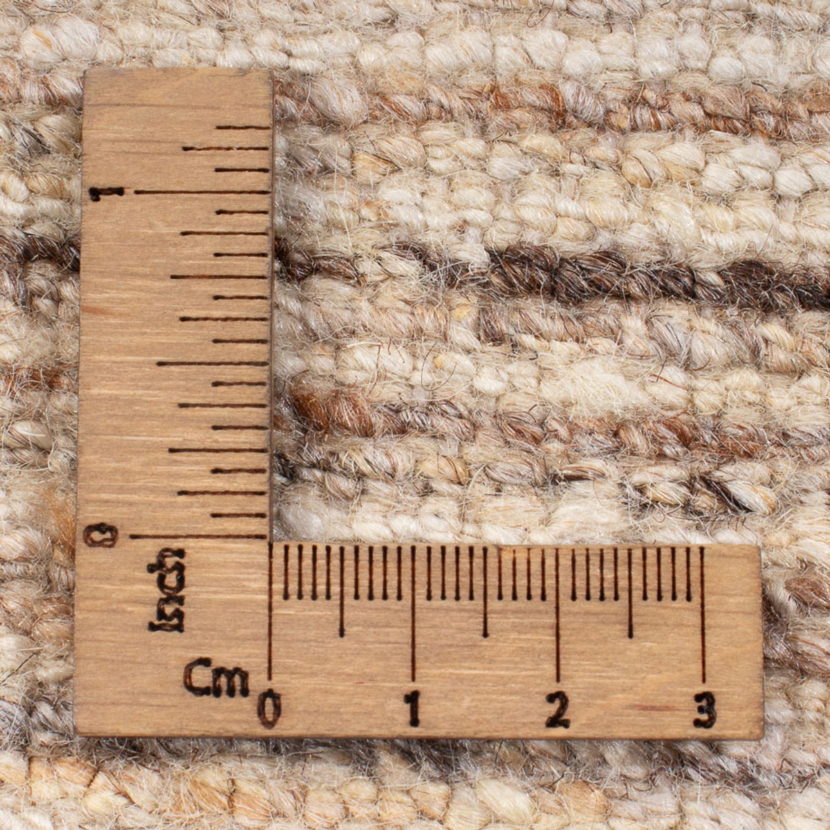 Gabbeh-tæppe - Persisk - 201 x 150 cm - mørk beige