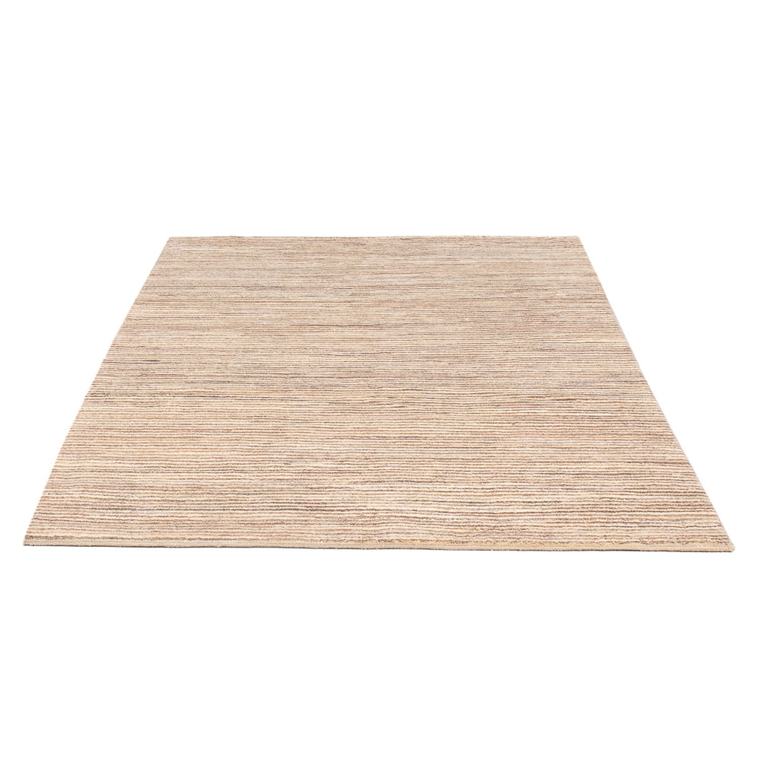 Gabbeh-tæppe - Persisk - 194 x 145 cm - lys brun