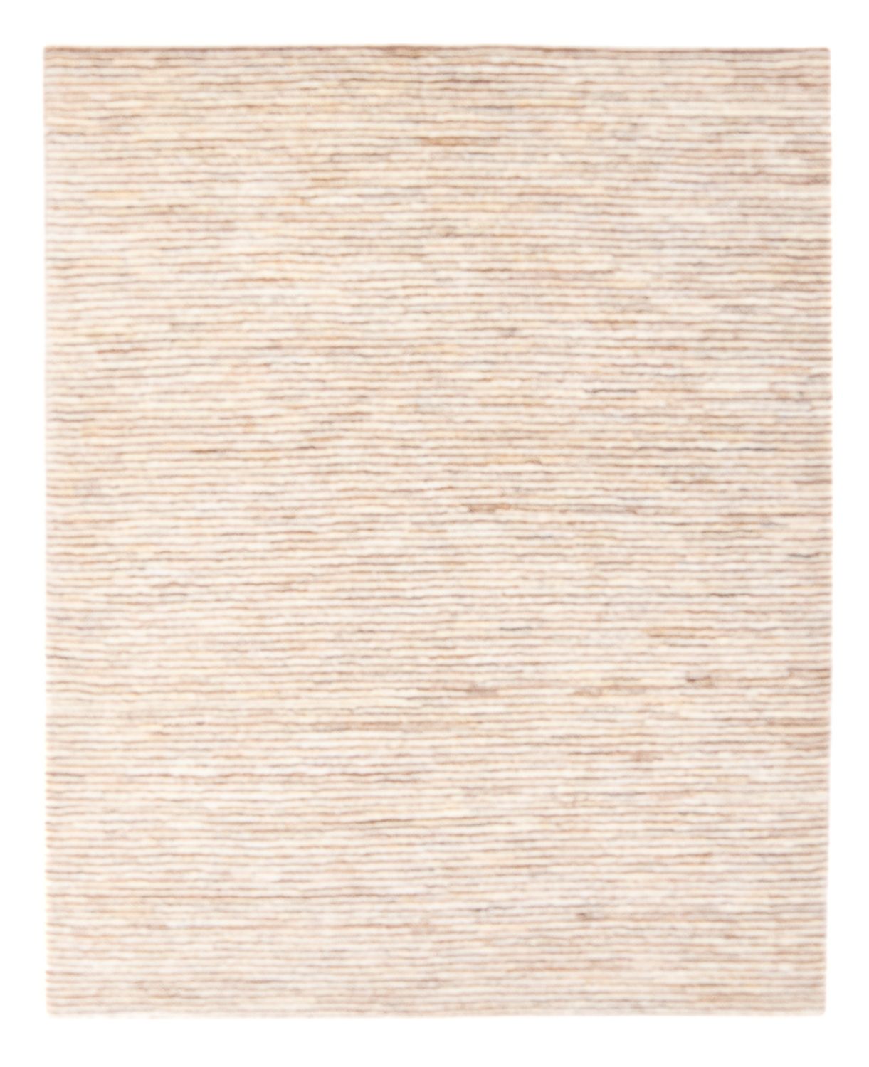 Gabbeh-tæppe - Persisk - 186 x 148 cm - mørk beige