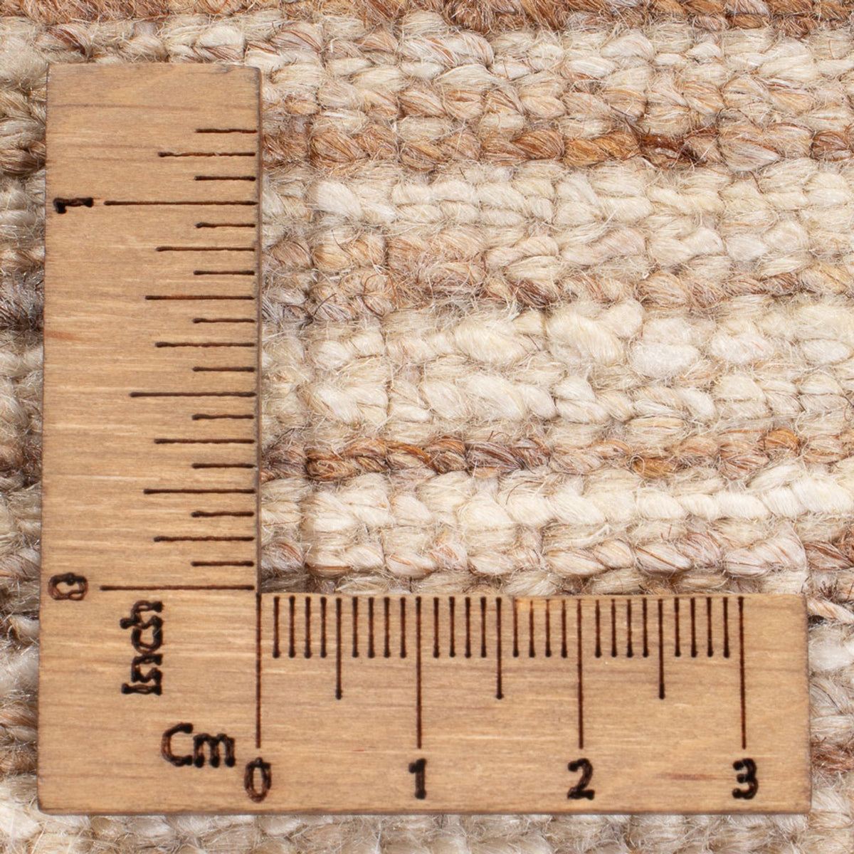 Gabbeh-tæppe - Persisk - 205 x 150 cm - lys brun