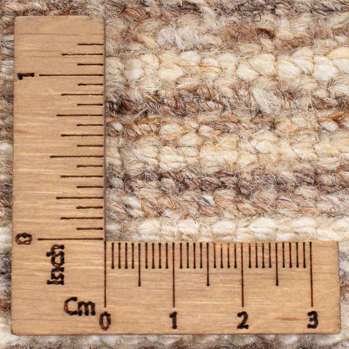 Gabbeh-tæppe - Persisk - 193 x 147 cm - lys brun