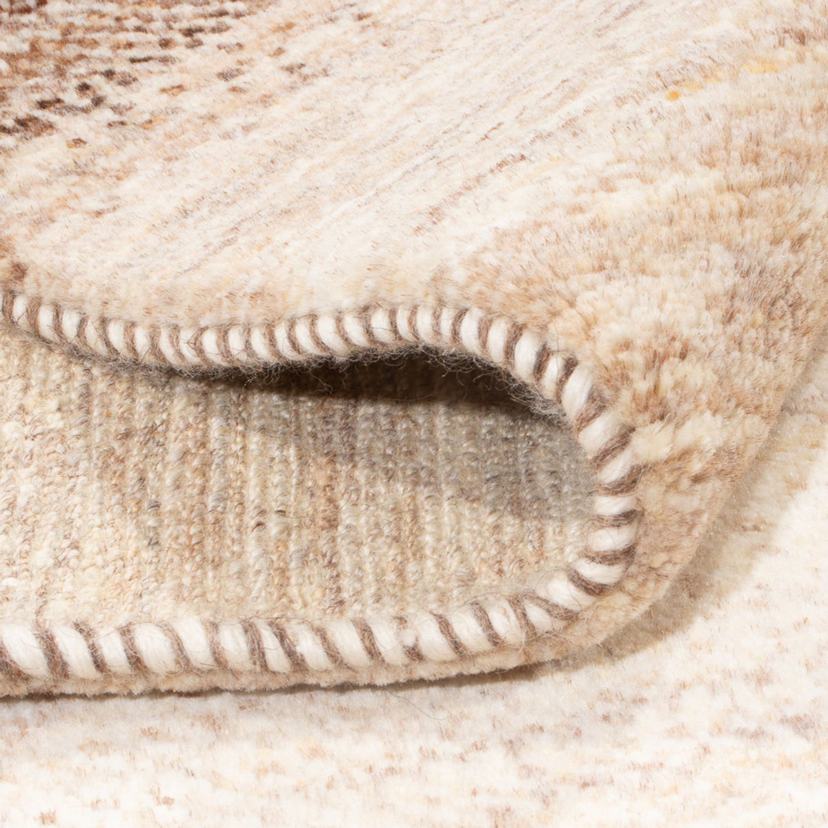 Gabbeh-tæppe - Persisk - 186 x 150 cm - flerfarvet