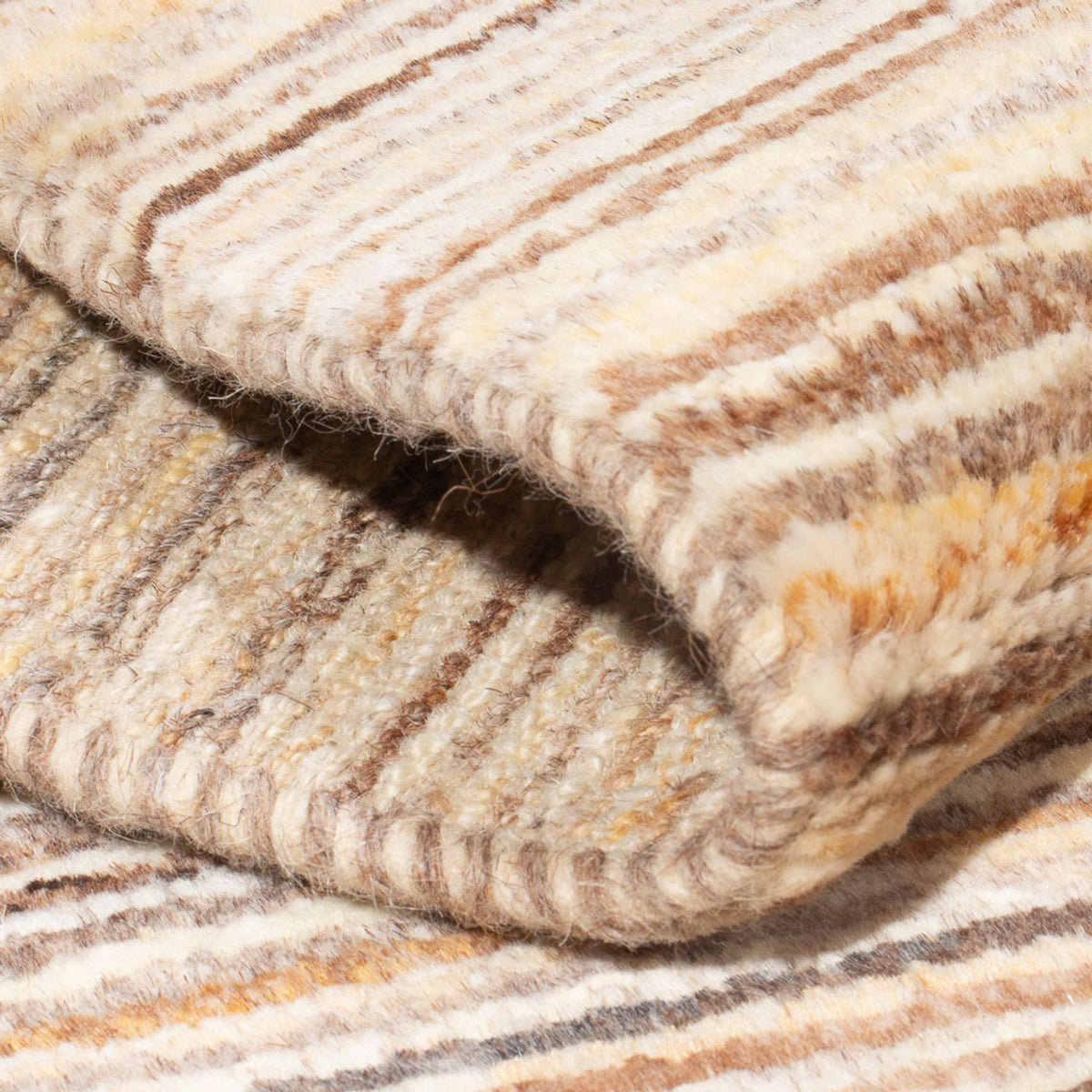 Gabbeh-tæppe - Persisk - 95 x 54 cm - mørk beige