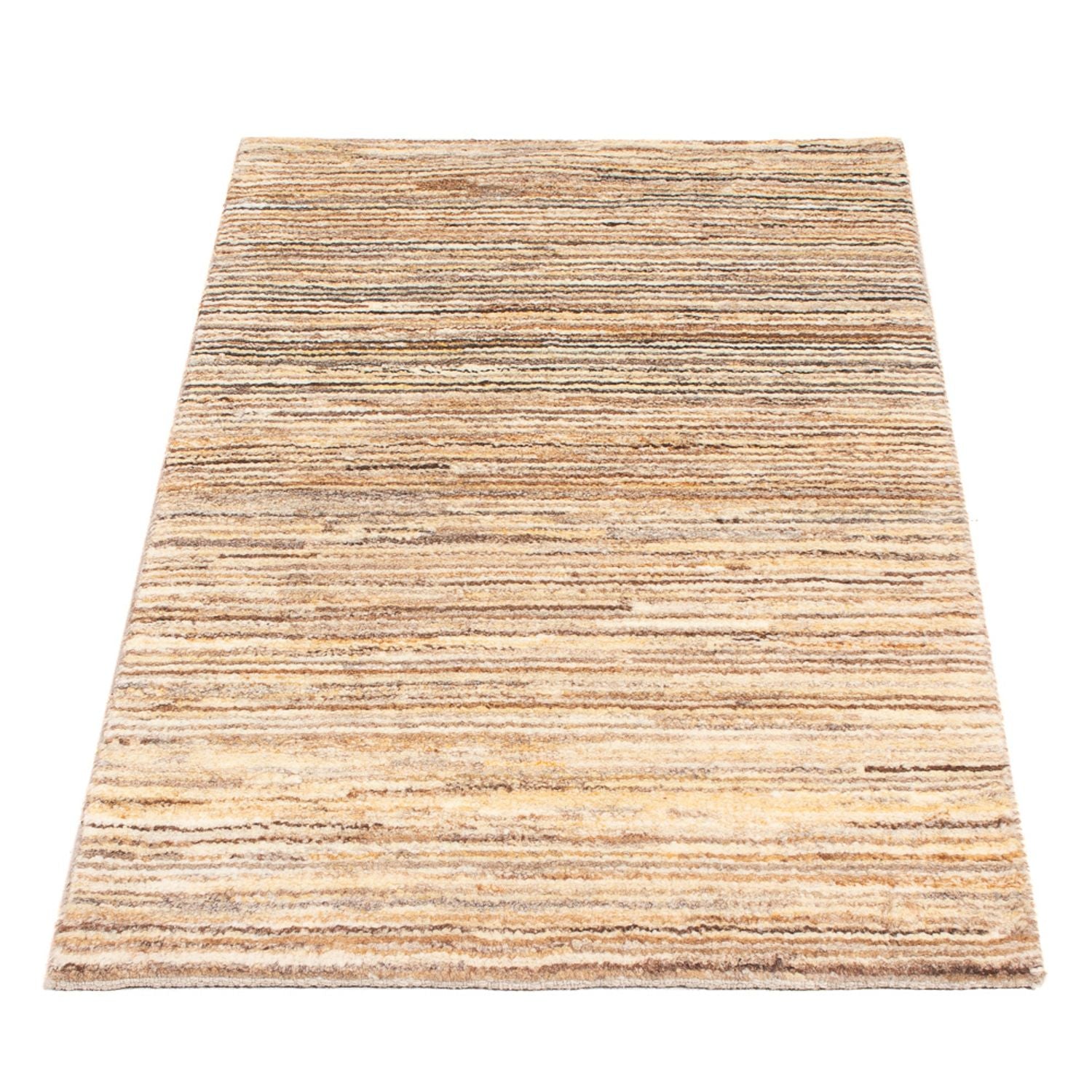 Gabbeh-tæppe - Persisk - 95 x 54 cm - mørk beige