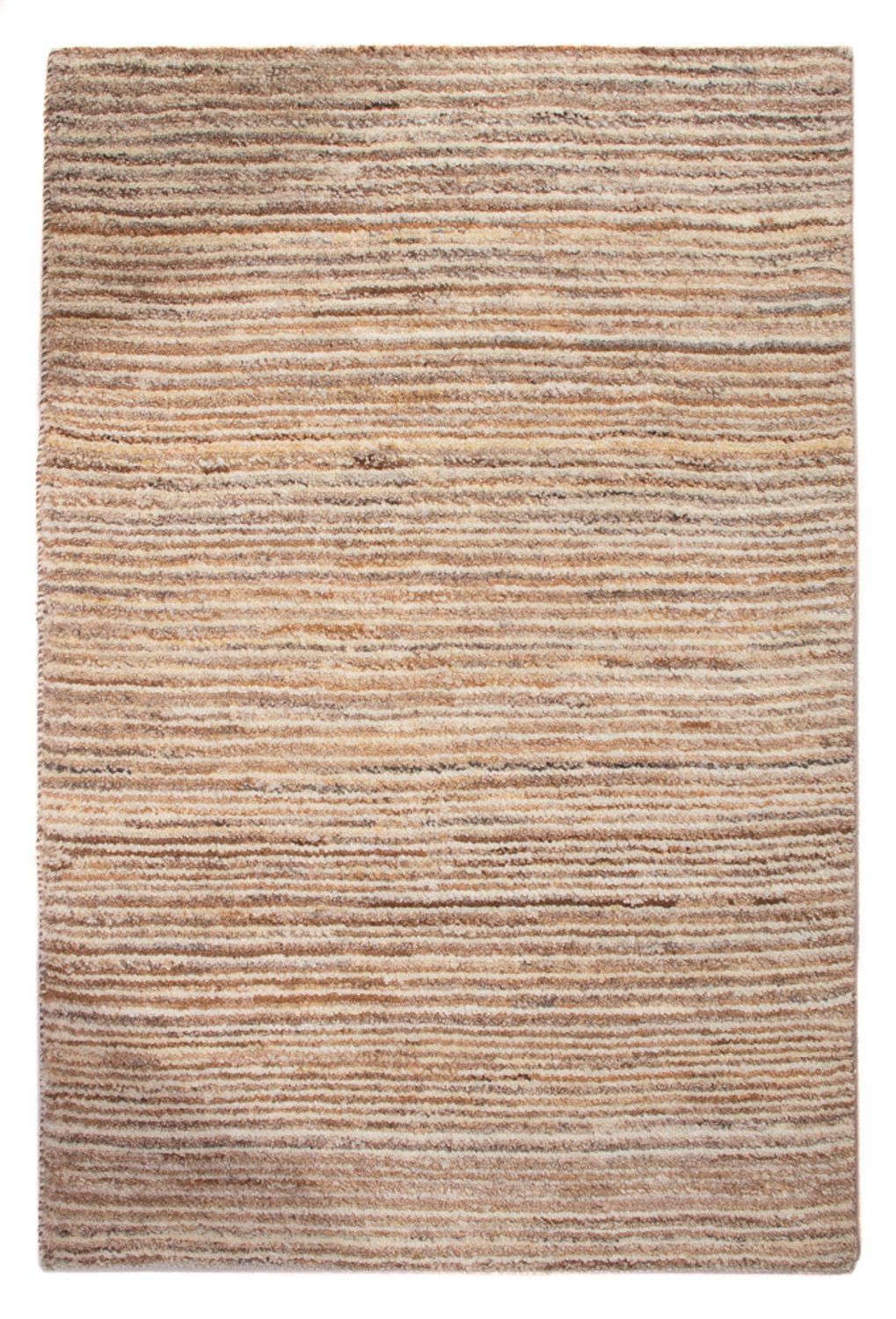 Gabbeh-tæppe - Persisk - 90 x 61 cm - mørk beige