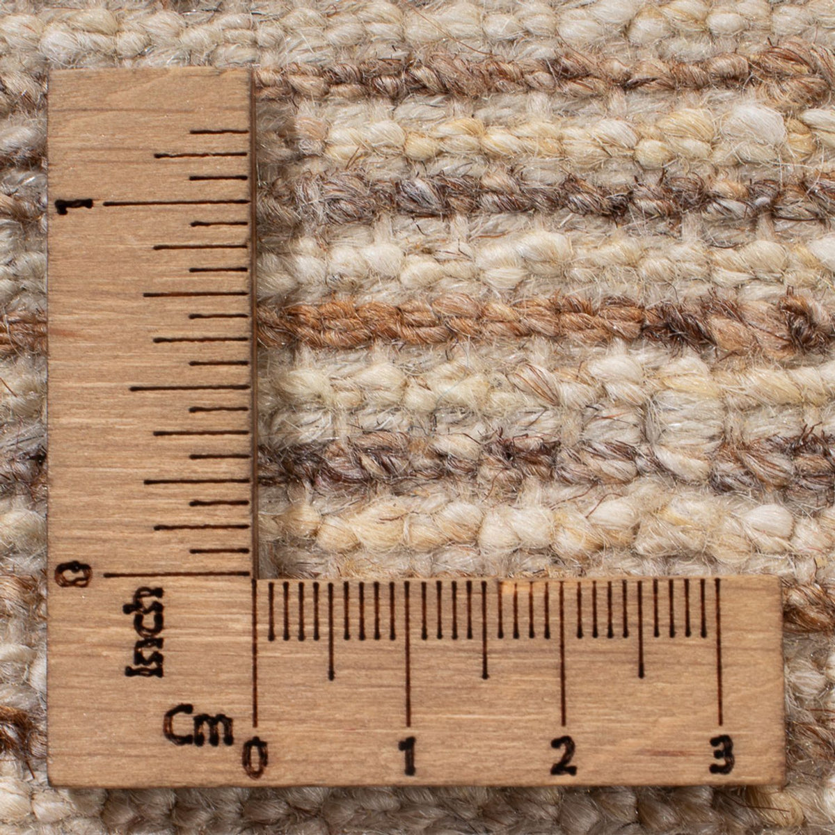 Gabbeh-tæppe - Persisk - 90 x 61 cm - mørk beige