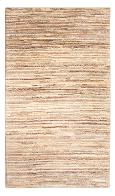 Gabbeh-tæppe - Persisk - 95 x 57 cm - mørk beige