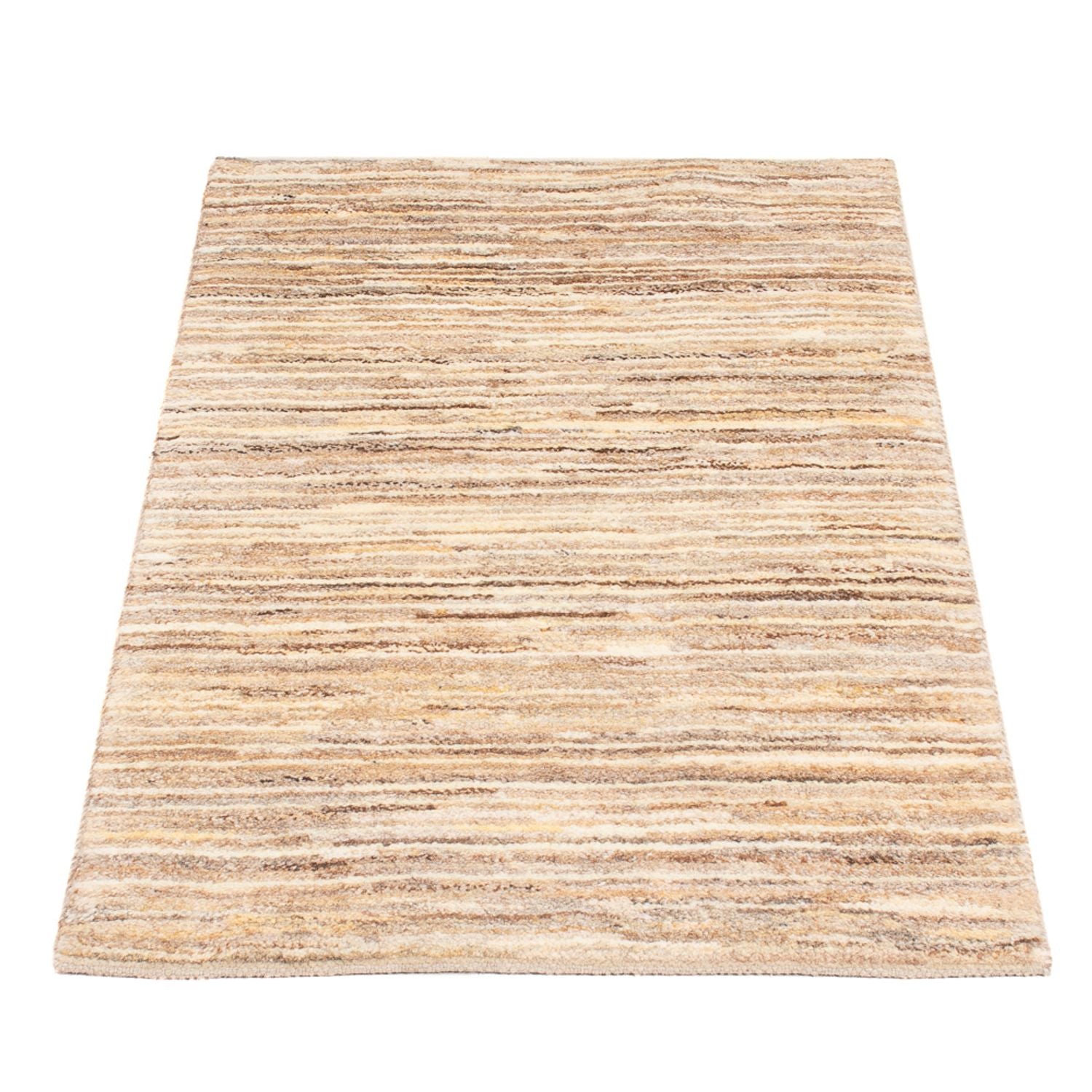 Gabbeh-tæppe - Persisk - 95 x 57 cm - mørk beige