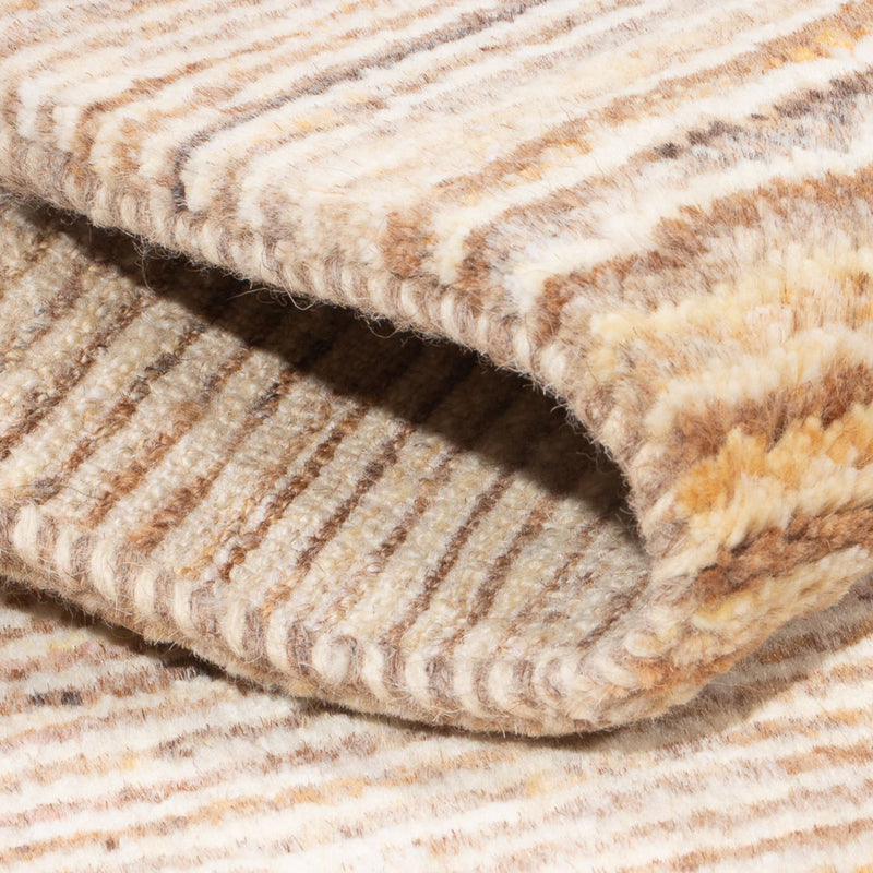 Gabbeh-tæppe - Persisk - 91 x 57 cm - mørk beige