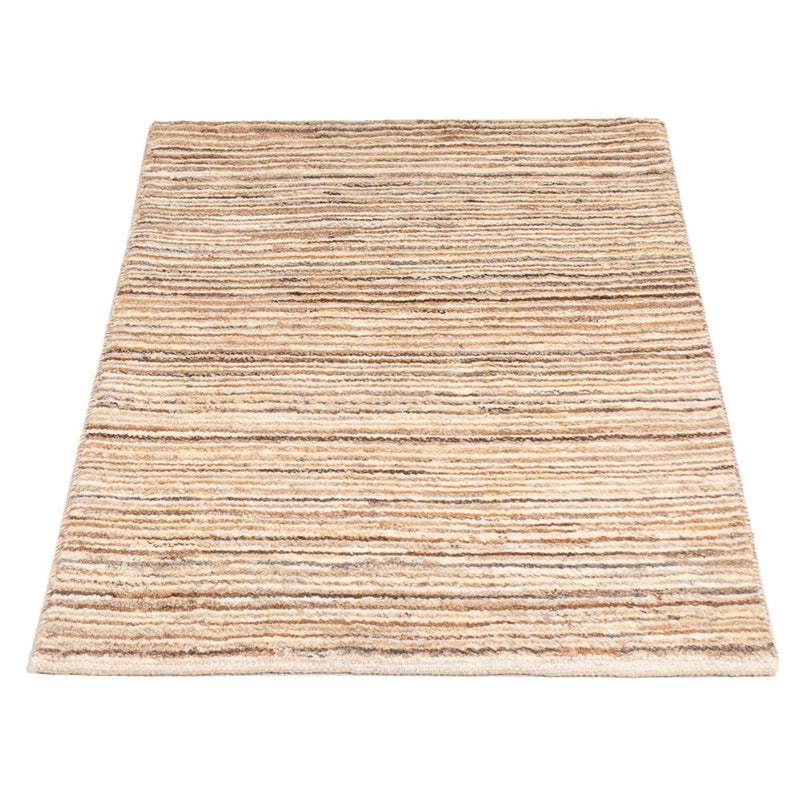 Gabbeh-tæppe - Persisk - 95 x 62 cm - mørk beige