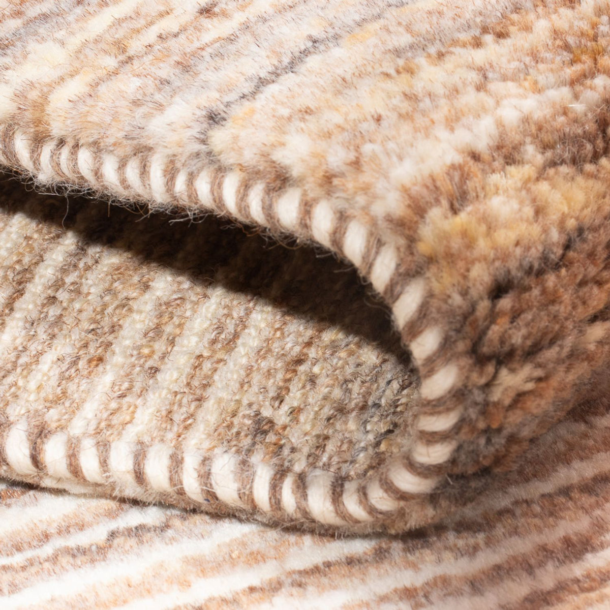 Gabbeh-tæppe - Persisk - 96 x 61 cm - mørk beige