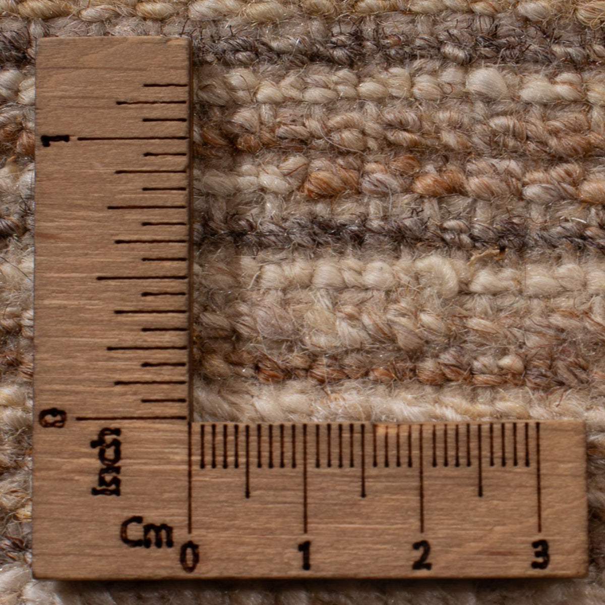 Gabbeh-tæppe - Persisk - 89 x 59 cm - mørk beige