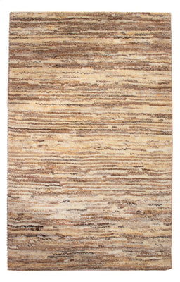 Gabbeh-tæppe - Persisk - 95 x 62 cm - mørk beige