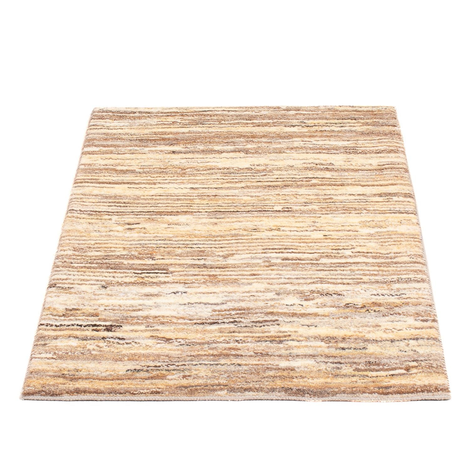Gabbeh-tæppe - Persisk - 95 x 62 cm - mørk beige
