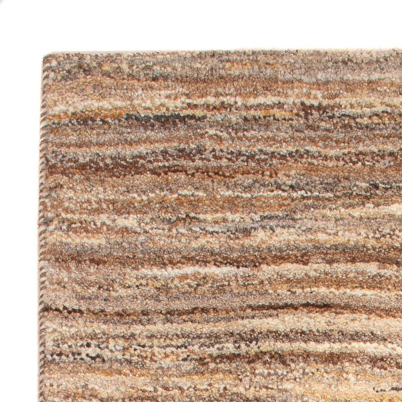 Gabbeh-tæppe - Persisk - 90 x 58 cm - mørk beige