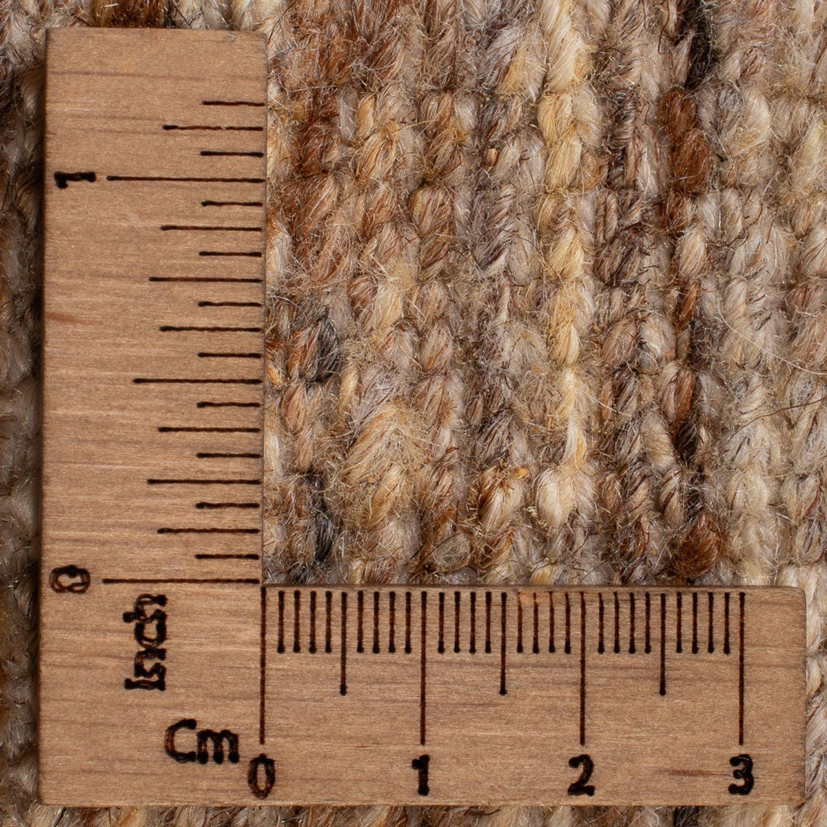 Gabbeh-tæppe - Persisk - 90 x 58 cm - mørk beige