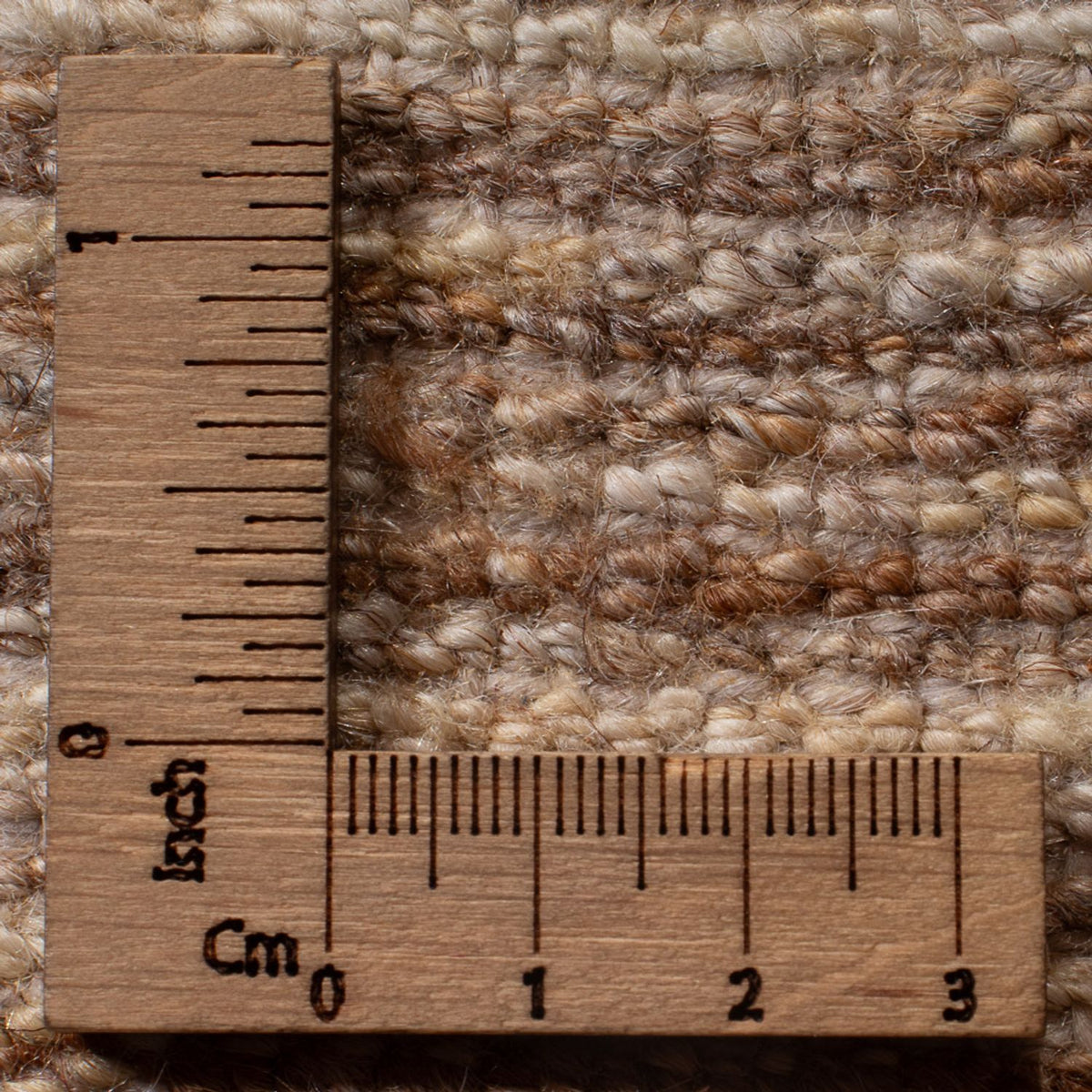 Gabbeh-tæppe - Persisk - 93 x 60 cm - mørk beige