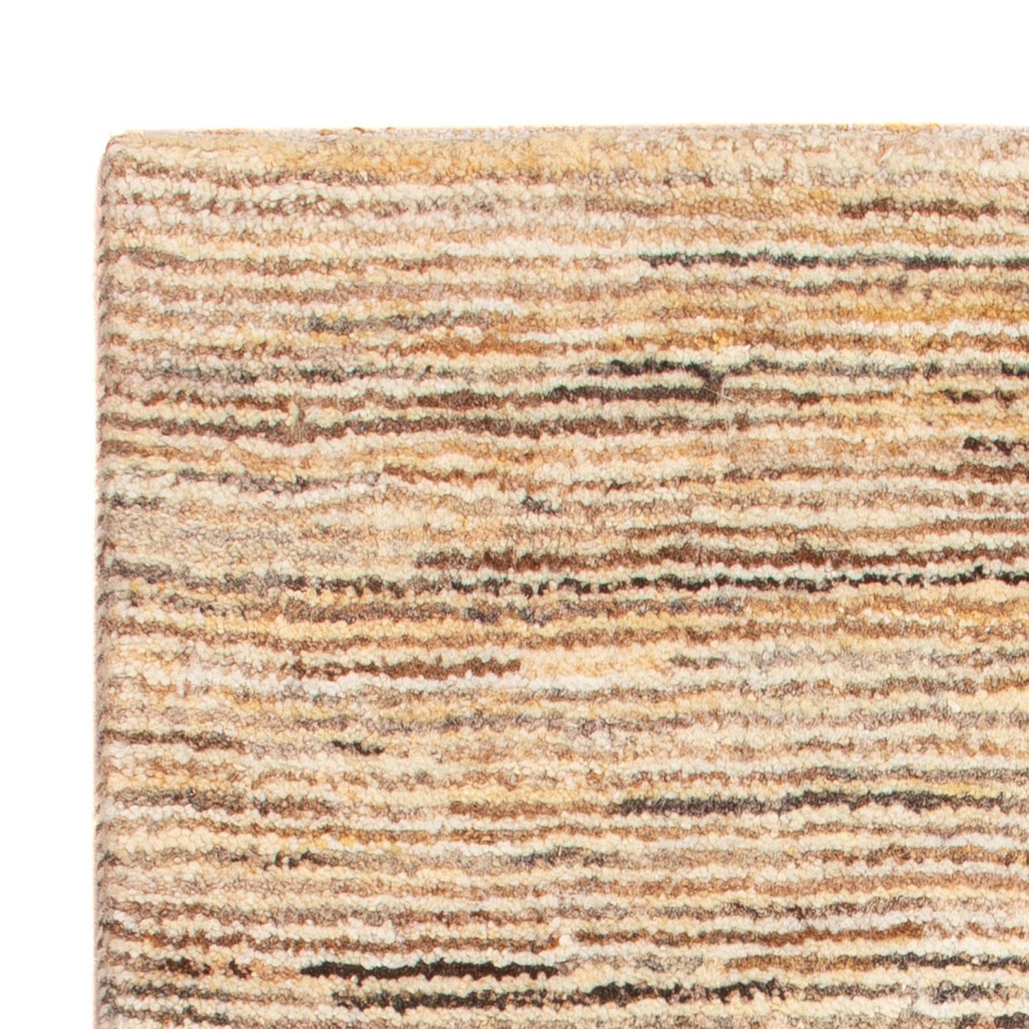 Gabbeh-tæppe - Persisk - 91 x 60 cm - mørk beige