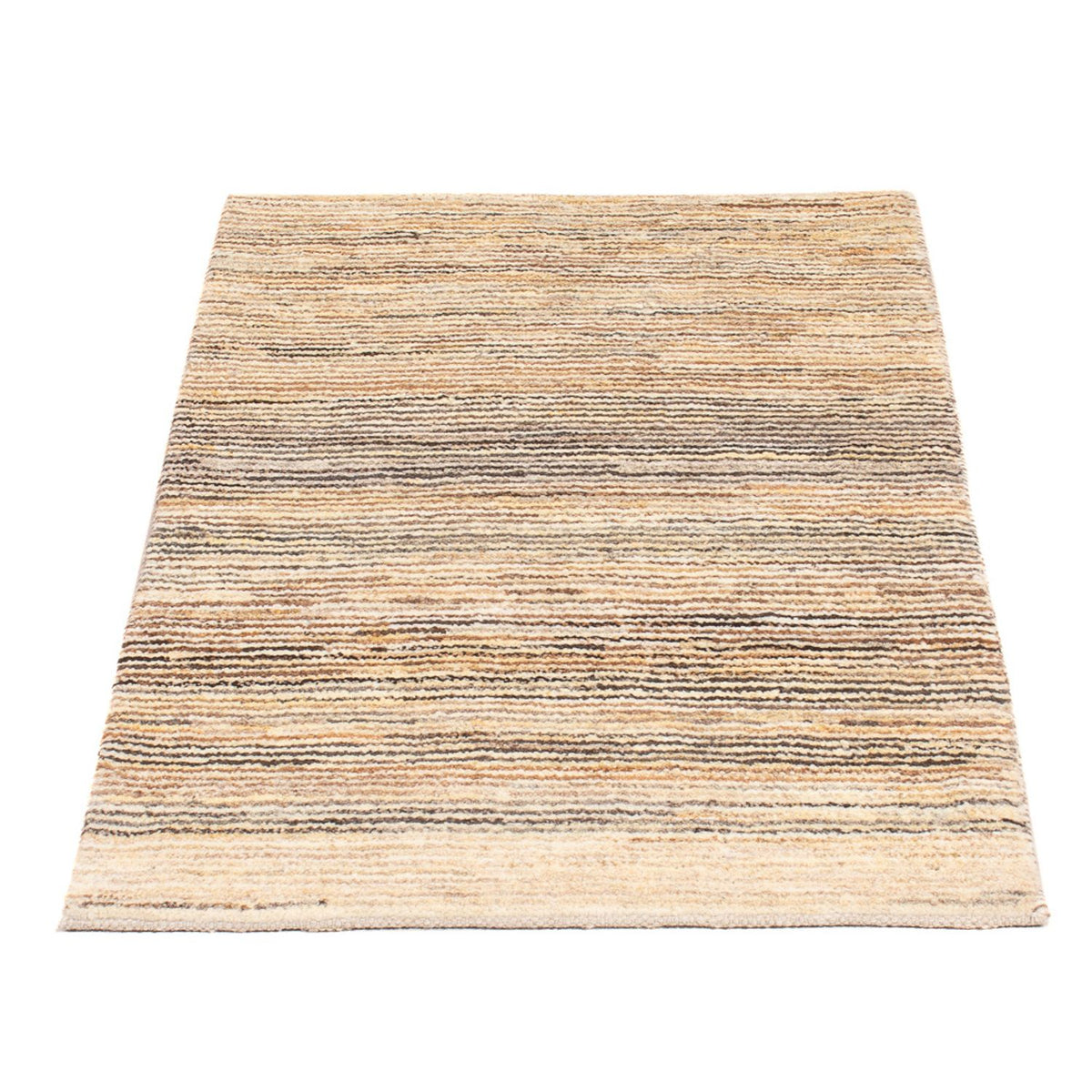 Gabbeh-tæppe - Persisk - 91 x 60 cm - mørk beige