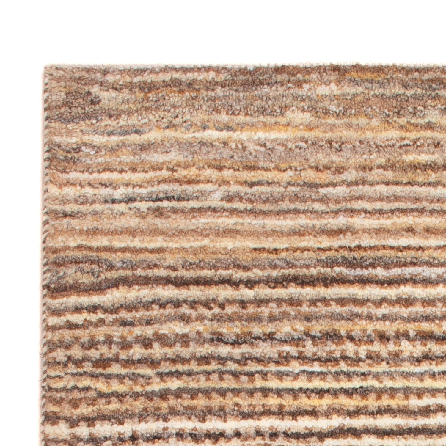 Gabbeh-tæppe - Persisk - 96 x 60 cm - mørk beige