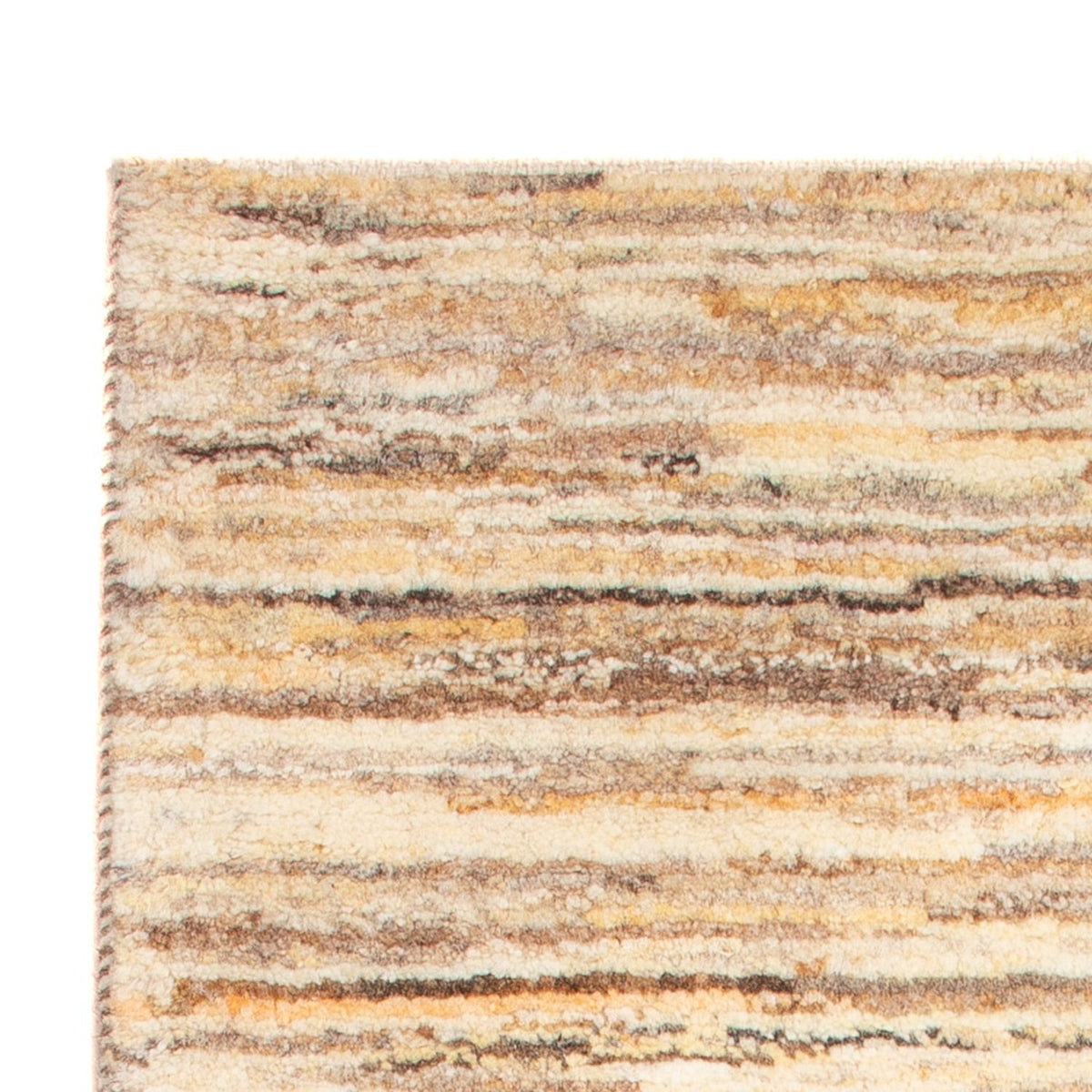 Gabbeh-tæppe - Persisk - 96 x 57 cm - mørk beige