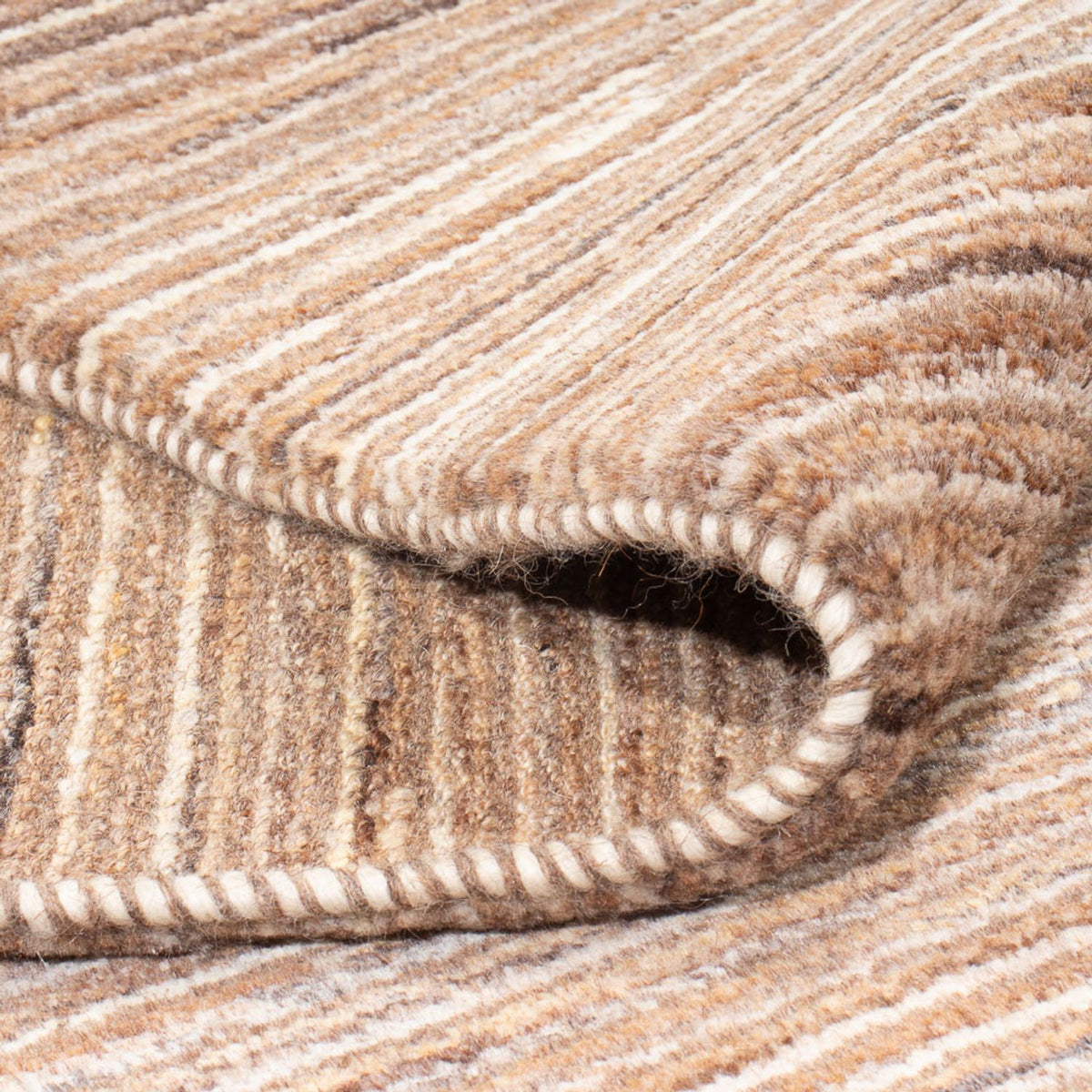 Gabbeh-tæppe - Persisk - 240 x 200 cm - brun