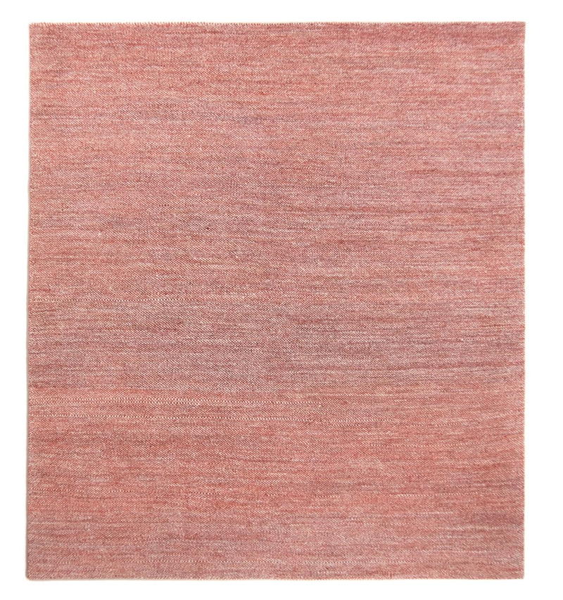 Gabbeh-tæppe - Persisk firkantet  - 200 x 183 cm - lysrød