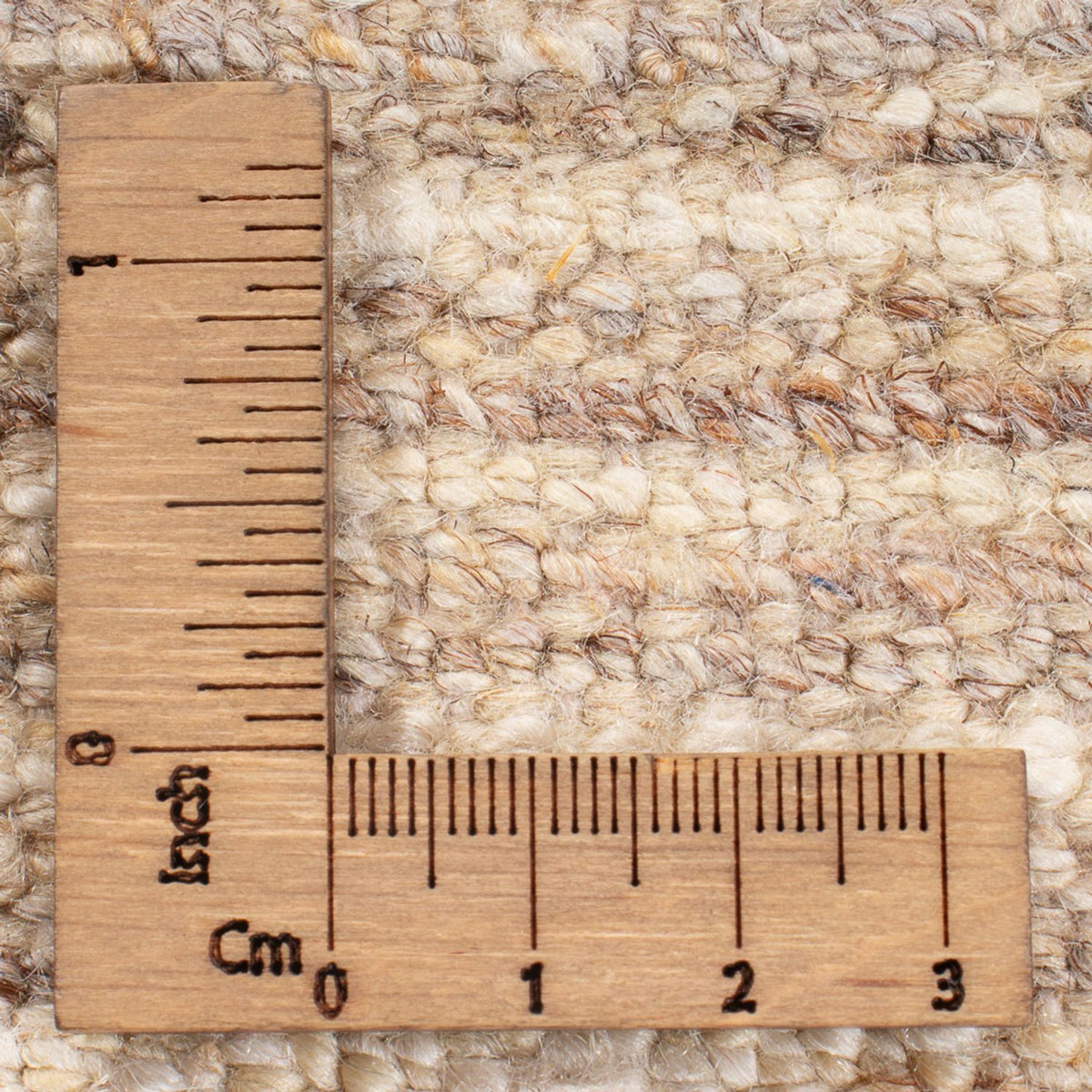 Gabbeh-tæppe - Persisk - 203 x 148 cm - lys beige