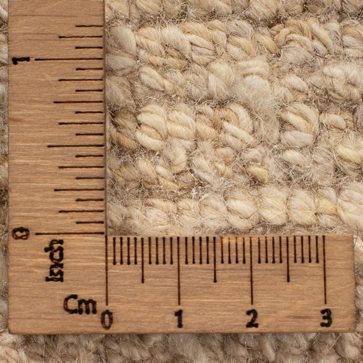 Gabbeh-tæppe - Persisk - 225 x 174 cm - lys beige