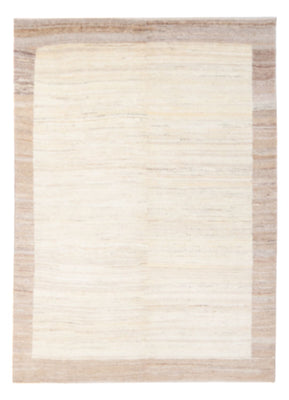 Gabbeh-tæppe - Persisk - 191 x 145 cm - lys beige