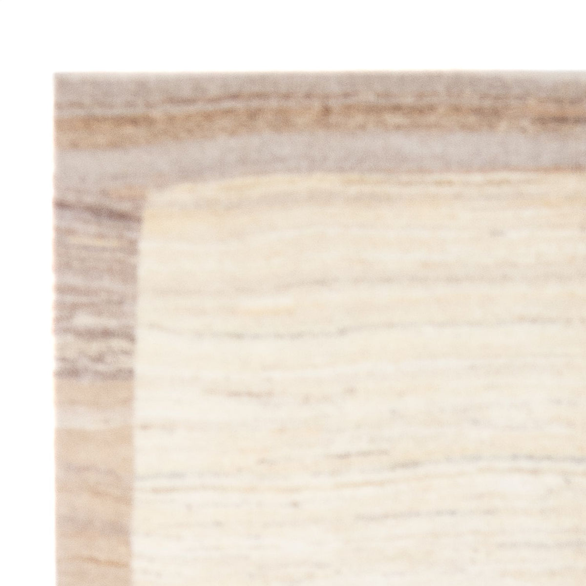 Gabbeh-tæppe - Persisk - 191 x 145 cm - lys beige