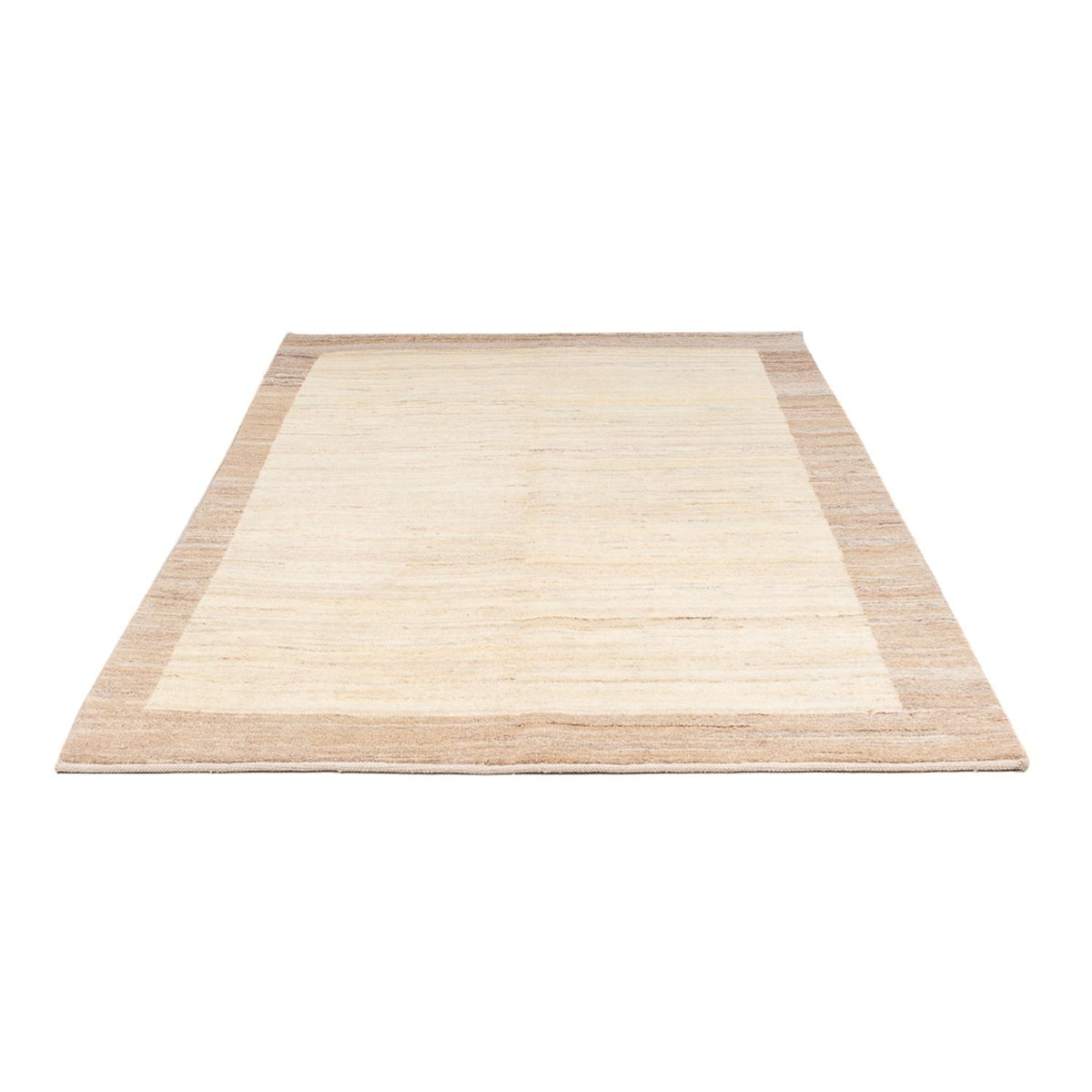 Gabbeh-tæppe - Persisk - 191 x 145 cm - lys beige