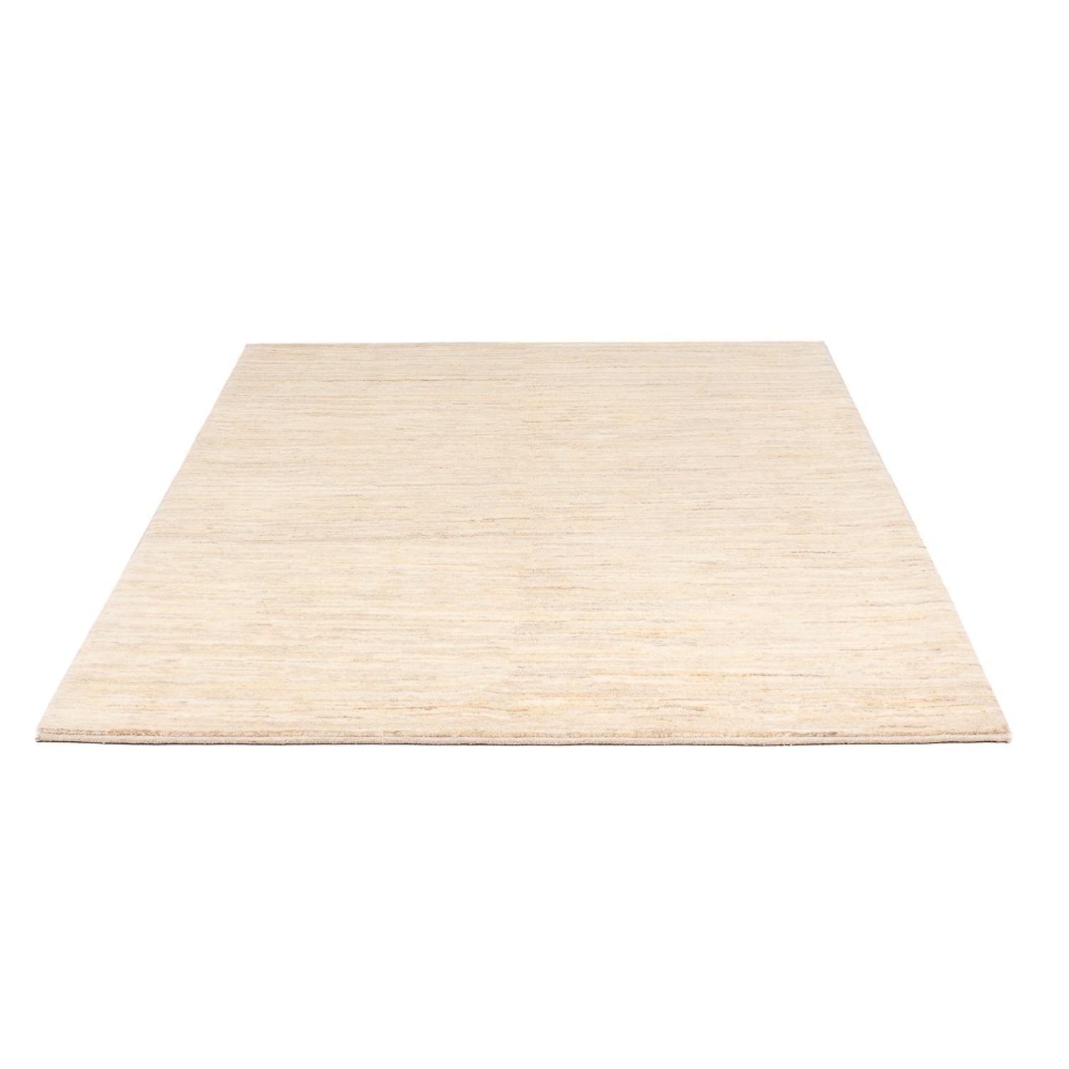 Gabbeh-tæppe - Persisk - 190 x 154 cm - lys beige