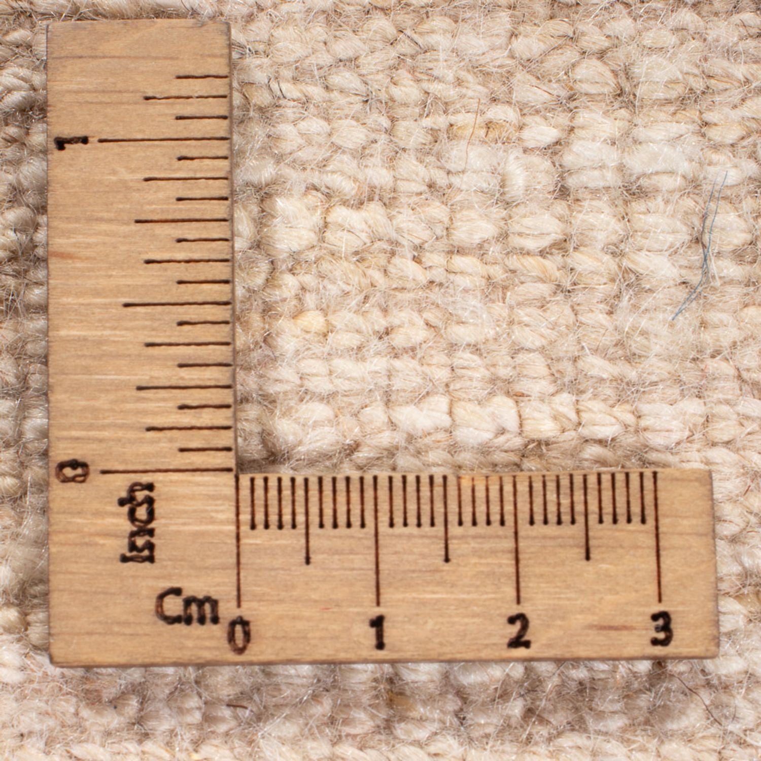 Gabbeh-tæppe - Persisk - 183 x 151 cm - lys beige
