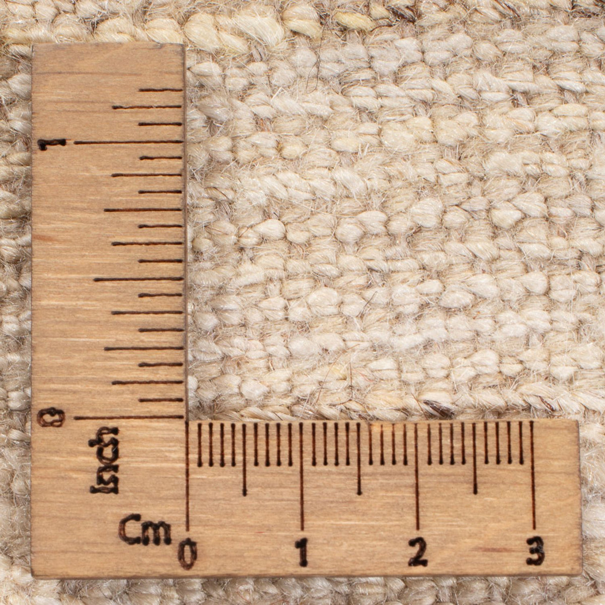 Gabbeh-tæppe - Persisk - 212 x 160 cm - lys beige