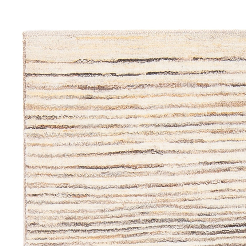 Gabbeh-tæppe - Persisk - 142 x 98 cm - lys beige