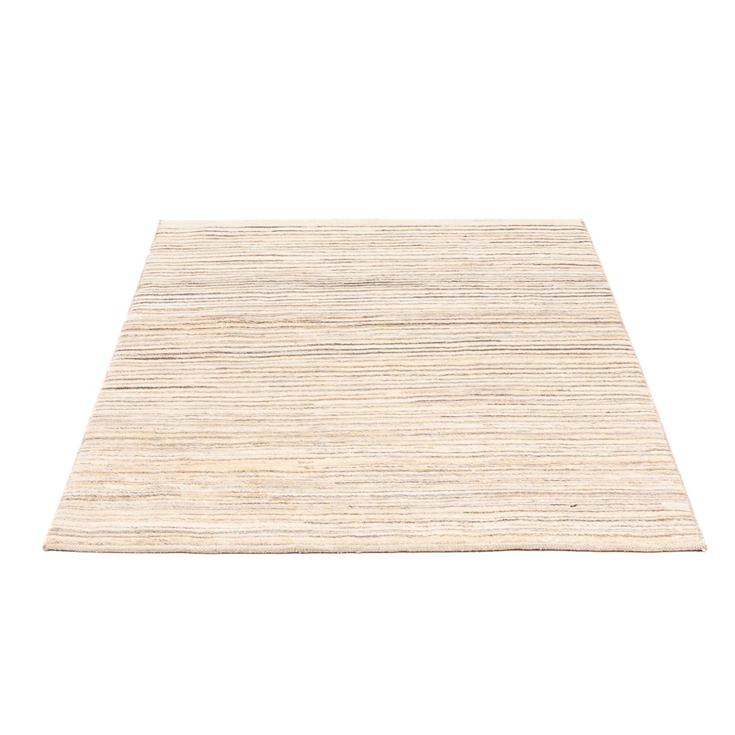 Gabbeh-tæppe - Persisk - 142 x 98 cm - lys beige