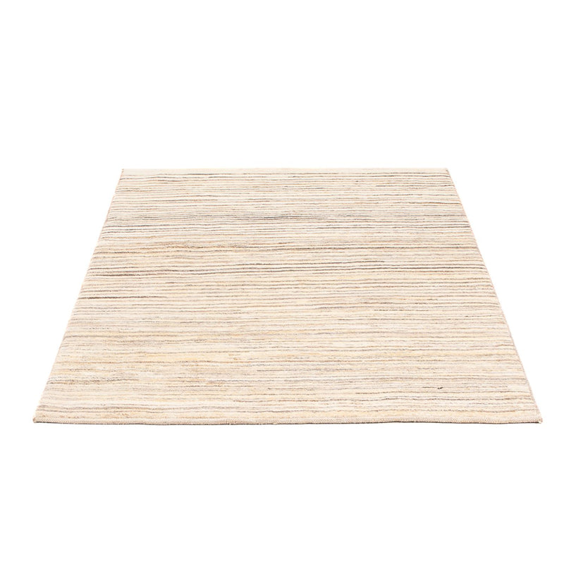 Gabbeh-tæppe - Persisk - 142 x 98 cm - lys beige