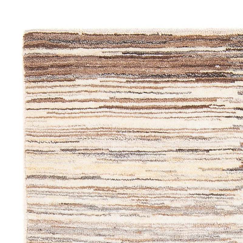 Gabbeh-tæppe - Persisk - 142 x 98 cm - lys beige
